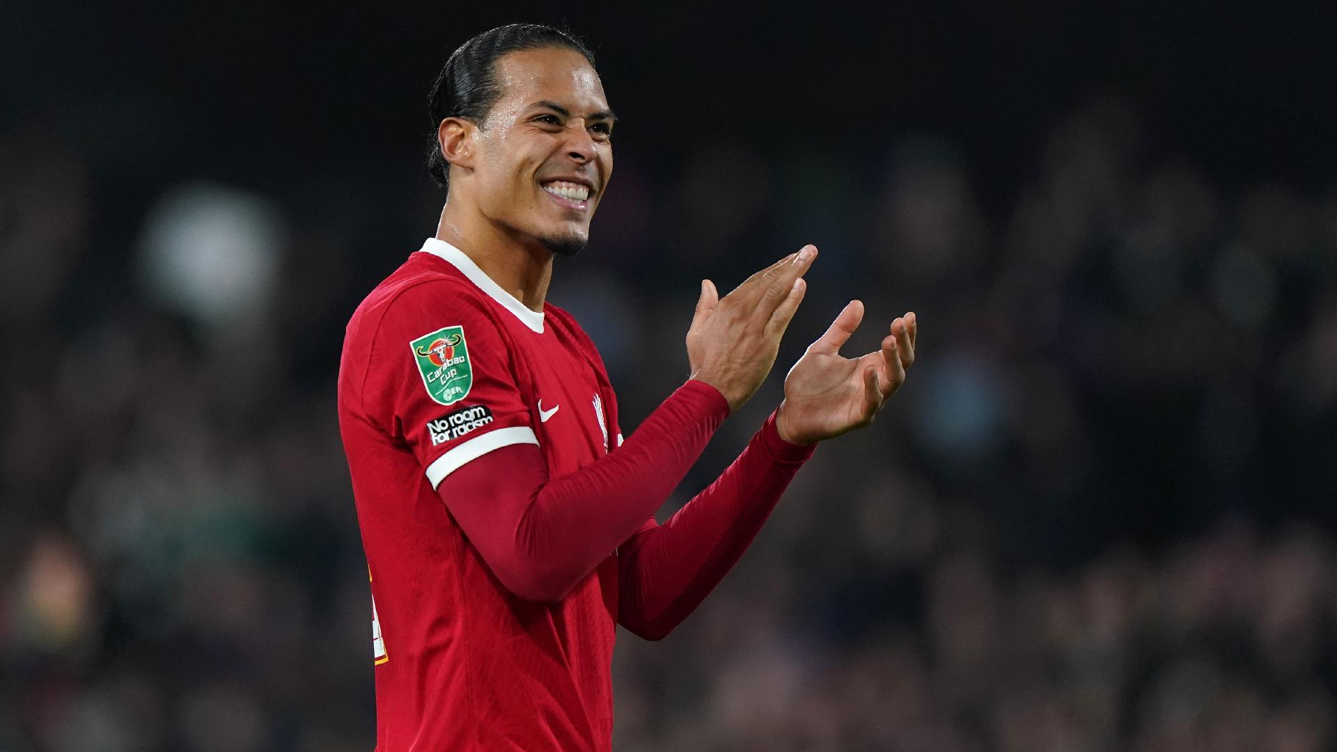 Liverpool captain Virgil van Dijk is relishing another clash against arch-rivals Manchester United. - Bradley Collyer/PA