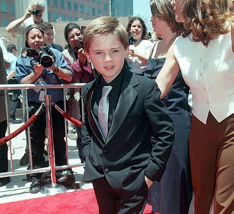 Actor Jake Lloyd at the premiere of "Star Wars Episode I: The Phantom Menace" in Westwood 16 May 1999.