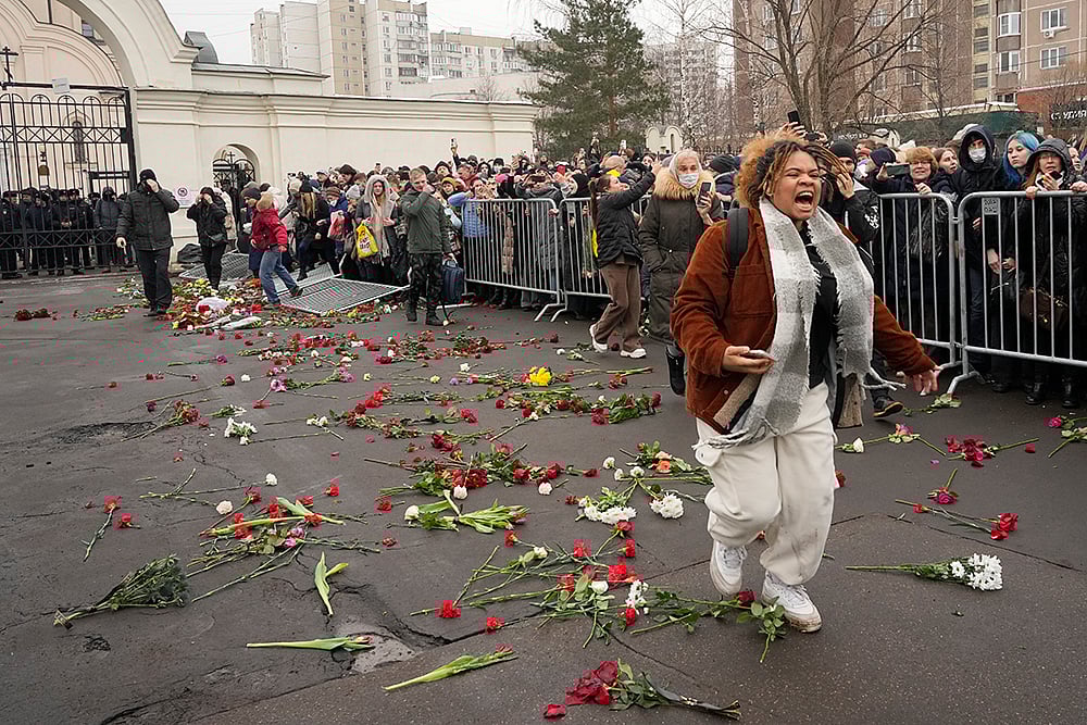 | Photo: AP : Russia Navalny Funeral