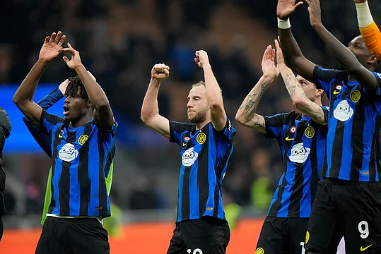 Serie A: Inter Defeat Genoa 2-1 To Go Fifteen Points Clear - In Pics