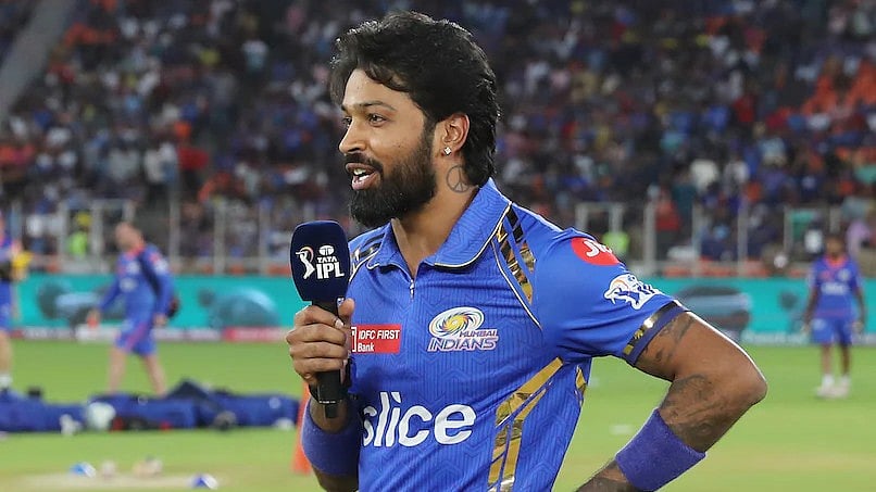 Mumbai Indians captain Hardik Pandya. - BCCI