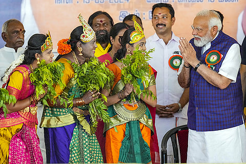 PM Modi in Tamil Nadu