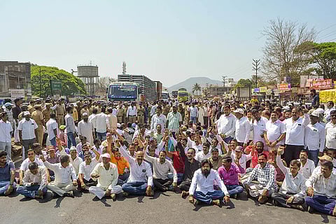 Rasta Roko protest in Satara