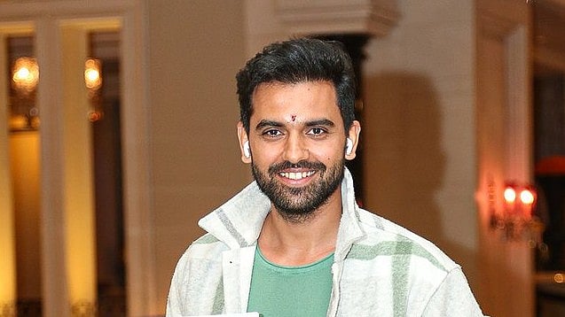 (Photo: X|Chennai Super Kings) : Deepak Chahar at Chennai Super Kings' pre-season camp ahead of Indian Premier League 2024. 