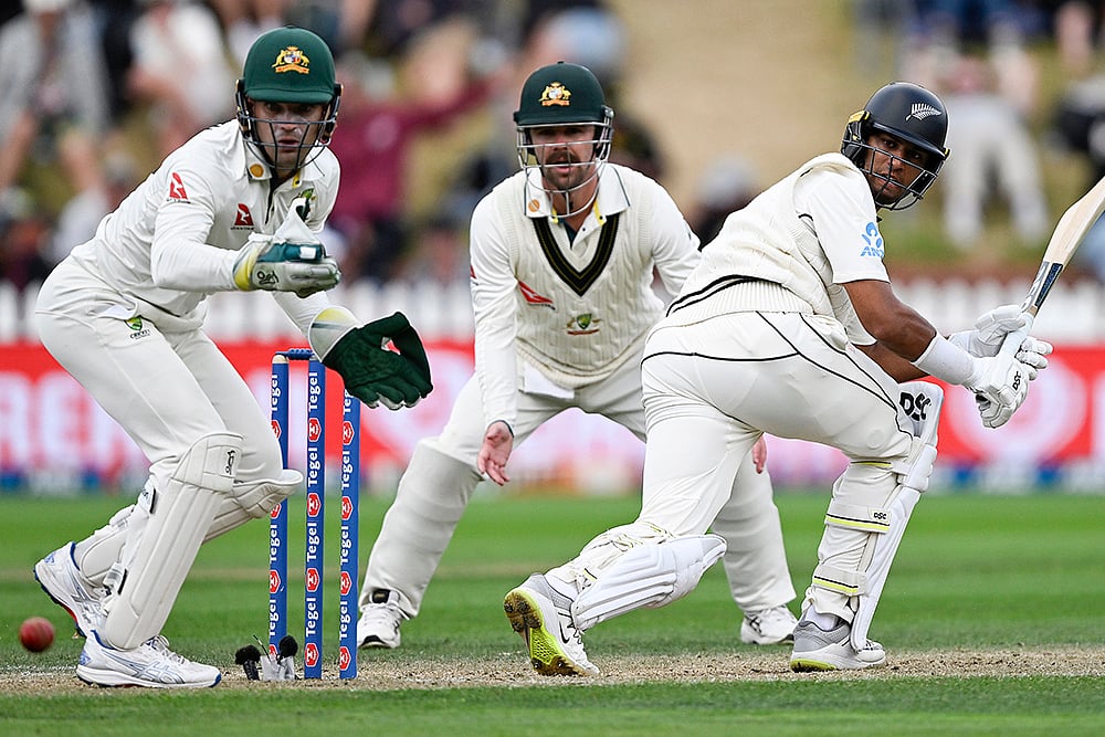 | Photo: Andrew Cornaga/Photosport via AP : New Zealand vs Australia 1st Test, Day 3