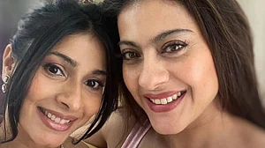 Instagram : Kajol and Tanishaa Mukerji