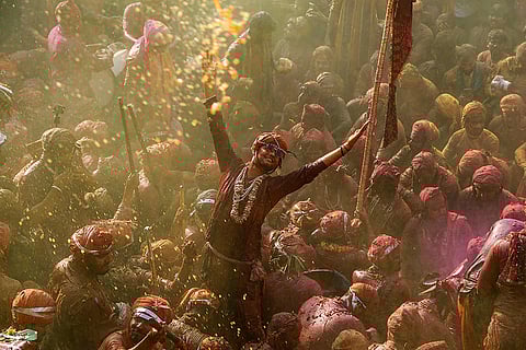 Lathmar Holi Celebration