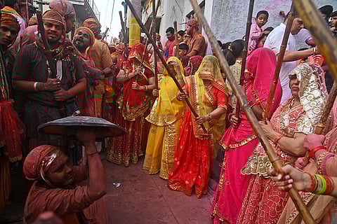 Lathmar Holi Celebration