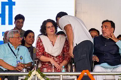 INDIA bloc Loktantra Bachao Rally in Delhi