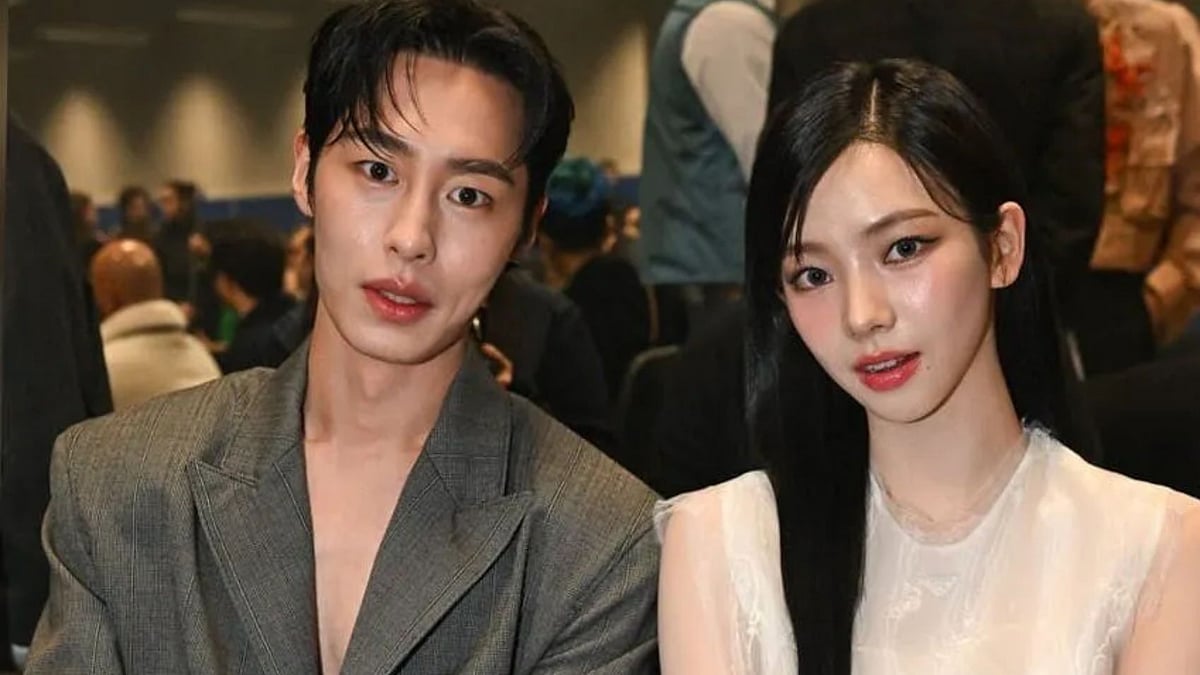 Instagram : Karina and Lee Jae-wook