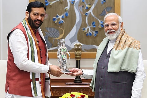 PM Modi meets Haryana CM