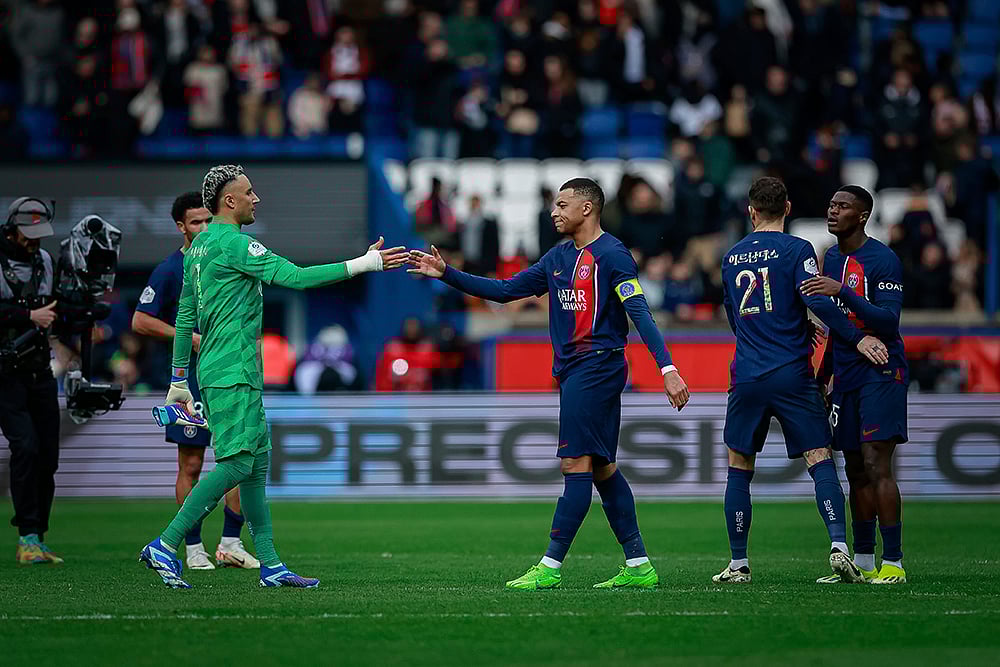 | Photo: AP/Aurelien Morissard : Ligue 1 2023-24: Paris Saint-Germain vs Reims