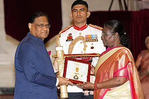 | Photo: PTI/Shahbaz Khan : Bharat Ratna