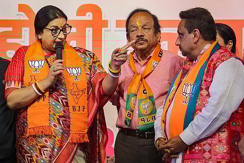 BJP leaders at Holi Utsav