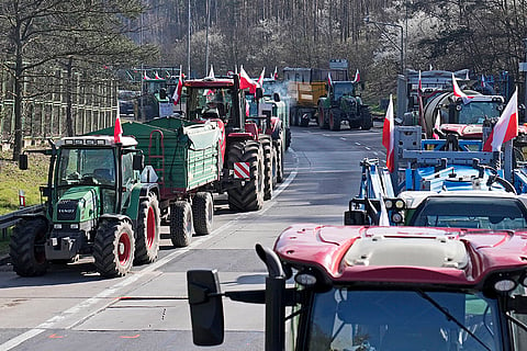 Poland Farmer Protest