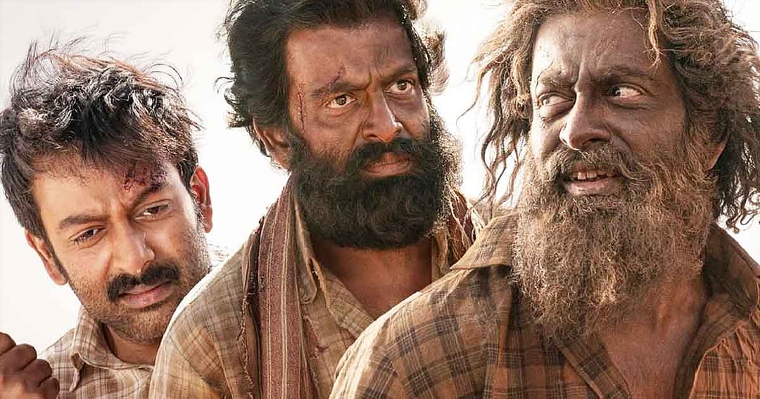 Prithviraj Sukumaran in 'Aadujeevitham'