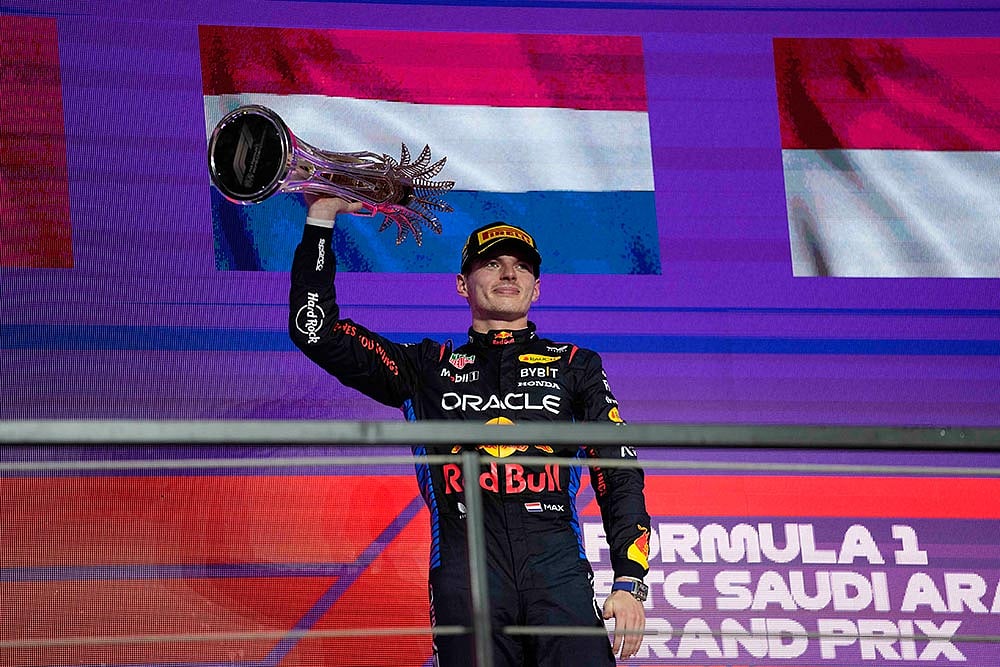 Photo: AP/Darko Bandic : Saudi Arabian Grand Prix