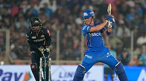 AP : Dewald Brevis was the Impact Sub for the Mumbai Indians.
