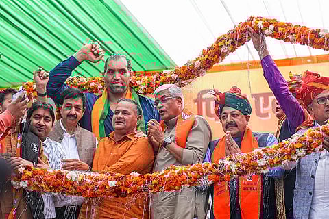 Khali campaigns for BJP in Kathua