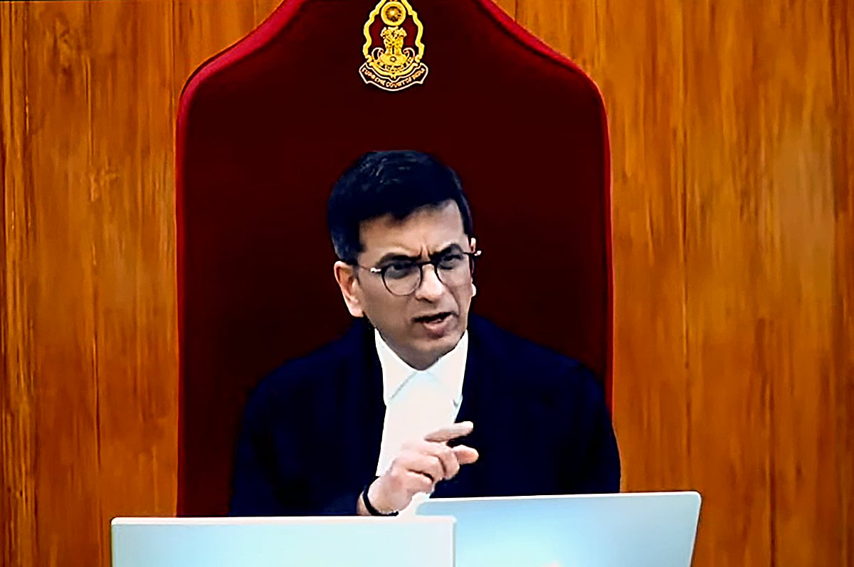 PTI : Chief Justice of India DY Chandrachud
