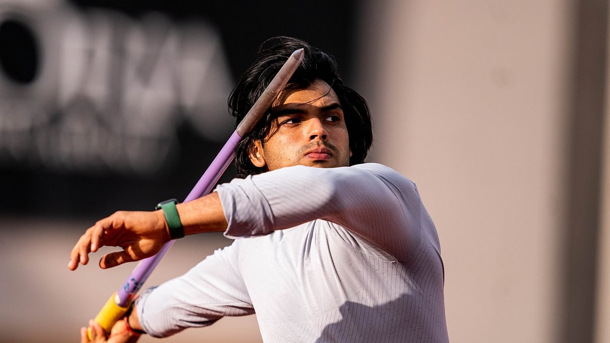 X/Neeraj Chopra : File photo of Indian javelin throw superstar Neeraj Chopra.