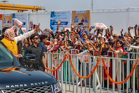 PM at Dwarka Expressway inauguration