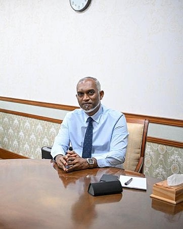 Twitter : President Mohamed Muizzu