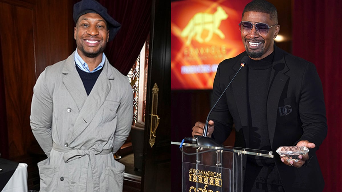 Jordan Strauss : Jonathan Majors, Jamie Foxx