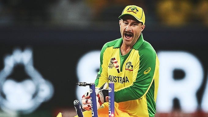 (Photo: ICC) : Australian wicketkeeper-batter, Matthew Wade. 