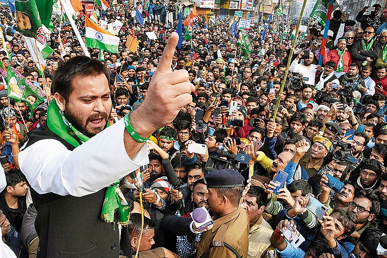 RJD's Tejashwi Yadav Says Karpoori Thakur Brought Quotas For All Sections - Photo: Getty Images
