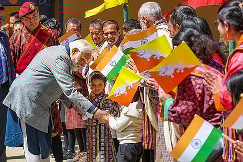 PM Modi in Bhutan