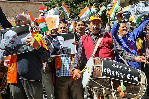 Celebration after CAA implementation