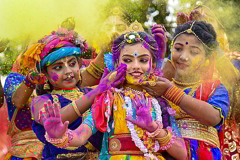 Holi celebrations