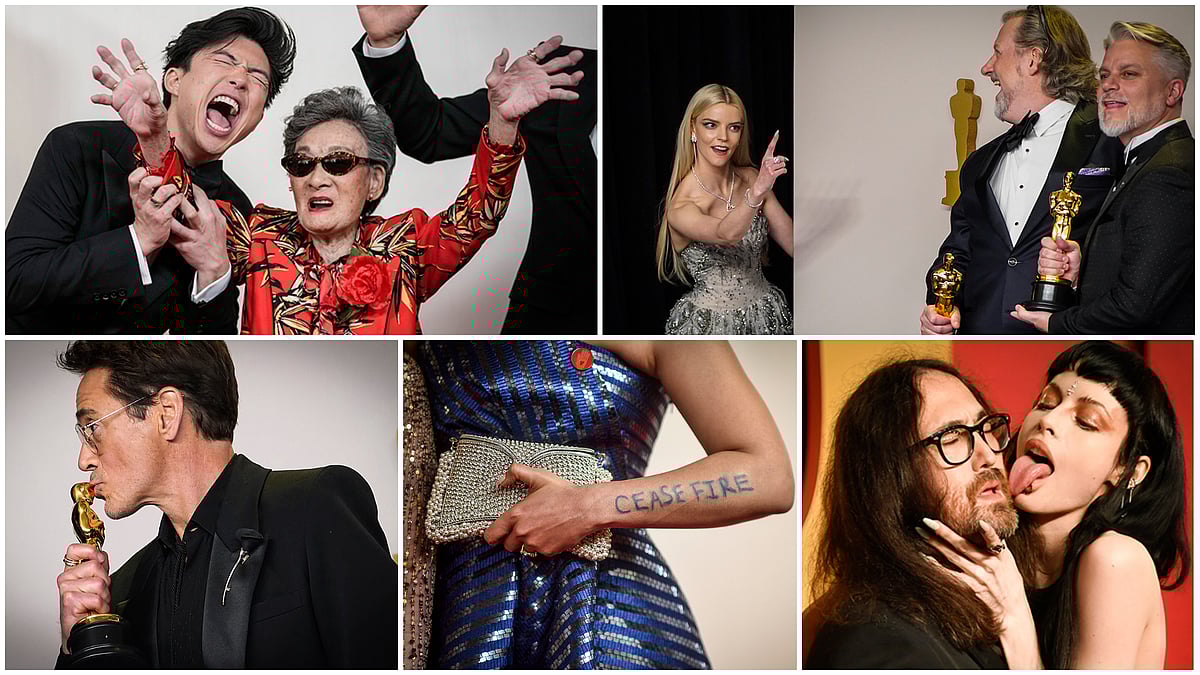 Jordan Strauss, Ashley Landis, Richard Shotwell, Evan Agostini : Oscars 2024