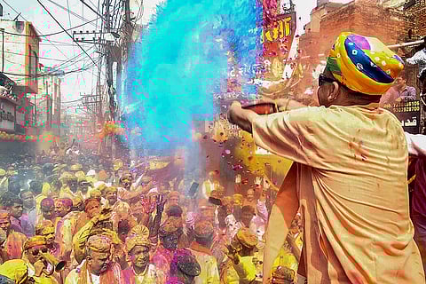 Yogi Adityanath in Gorakhpur