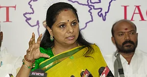 PTI : BRS leader K Kavitha |