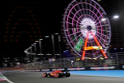 Saudi Arabia F1 GP Auto Racing qualifying session