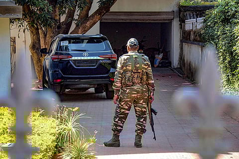 ED raid at Congress'' Amba Prasad residence