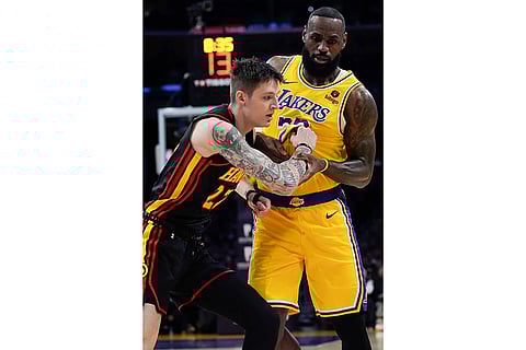 NBA 2023-24: LA Lakers vs Atlanta Hawks