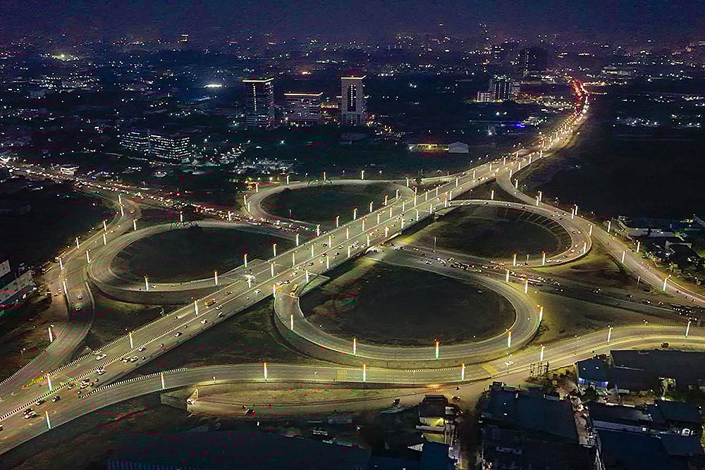 | Photo: PTI : PM Modi to inaugurate Haryana section of the Dwarka Expressway