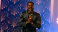 FIFA World Cup 2026 Draw: Who Are The Hosts And Guests Set To Perform At Kennedy Center? | Photo: AP : Kevin Hart attends the Kennedy Center for the Performing Arts 25th Annual Mark Twain Prize for American Humor presented to Kevin Hart, Sunday, March 24, 2024, in Washington.