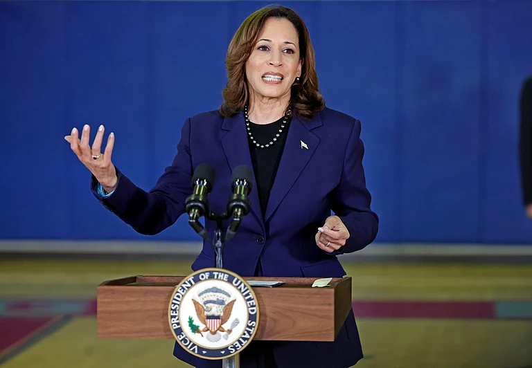 US Vice President Kamala Harris - AP