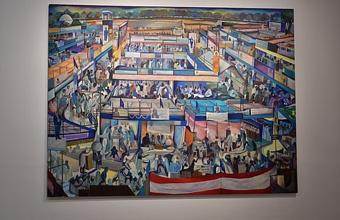 Chaityabhumi, the cremation place of Dr BR Ambedkar.