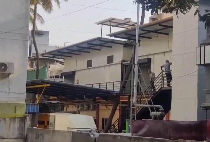 Income Tax raids were underway at the popular Meghana Foods eatery in Karnataka's Bengaluru on Tuesday - X/PTI_News