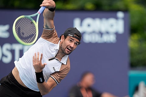 Miami Open tennis tournament: Andy Murray vs Matteo Berrettini