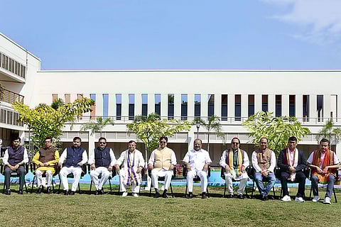 TIPRA leaders take oath as Tripura minister