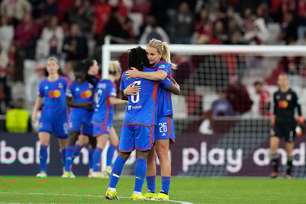 | Photo: AP/Armando Franca : UEFA Women's Champions League: Lyon Women vs Benfica