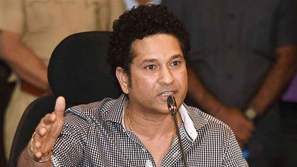 File : Sachin Tendulkar has espoused Mahatma Gandhi's principles in the past too.