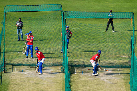 IPL 2024: Capitals' practice session