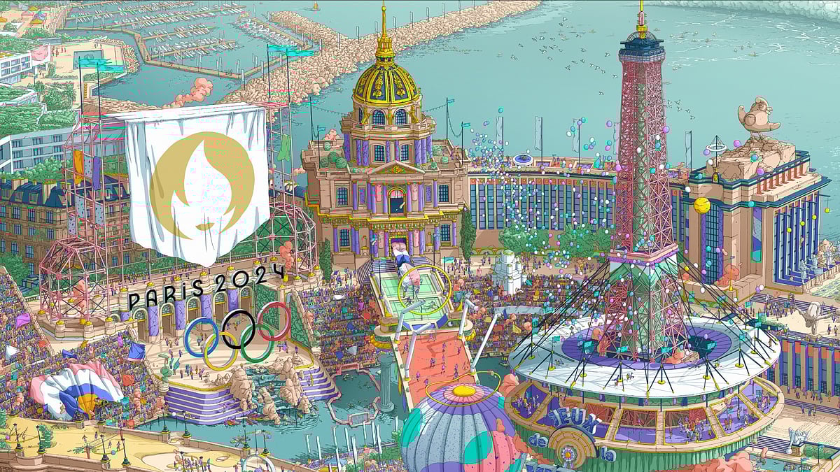 Photo: X/ @Paris2024 : The opening ceremony for Paris Olympics 2024 will be held on 26 July.